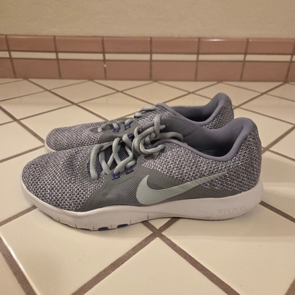 Nike Flex TR 8 Womens Training Shoes Grey White Purple 924339-008 Size 6